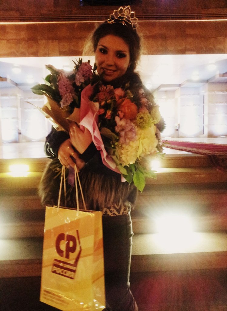 на фото: Победительница конкурса Кристина Кушанкина