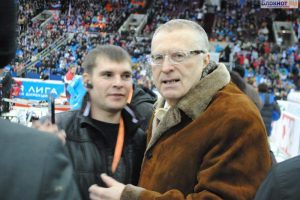 Владимир Жириновский поздравил всех любителей биатлона на Гонке Чемпионов