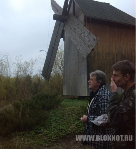 Ющенко и ветряные мельницы/Фото "Сегодня"