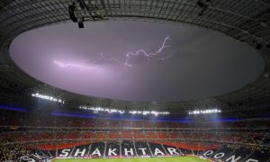 Чемпионат мира по футболу 2014 начнут на недостроенном стадионе