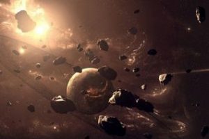 приближение астероида