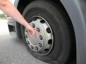 Целыми остались только два колеса