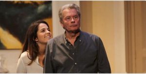 Ален Делон с дочерью