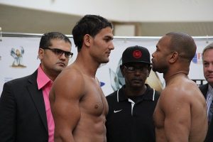 "Битва взглядов" между спортсменами