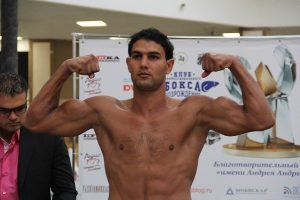 Демонстрация Хани Атийо после взвешивания