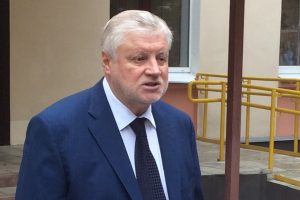 Сергнй Миронов на 73-ем избирательном участке