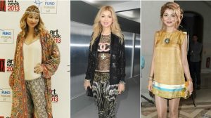 Гульнара Каримова в изделиях собственной работы