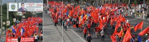 В Кишиневе более 50 тысяч человек вышли на митинг «За Молдову вместе с Россией»