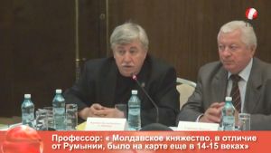 профессор Виктор Боршевич отметил, что на карте Европы 14-15 веков нет ни Украины, ни Эстонии, ни Румынии, ни Латвии, но уже есть Молдавское княжество