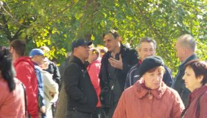 Веретенников на похоронах Потыльчака