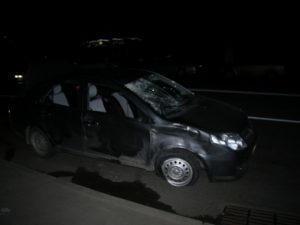 23-летний водитель «Джили» не справился с управлением и выехал на тротуар, где сбил четырех пешеходов