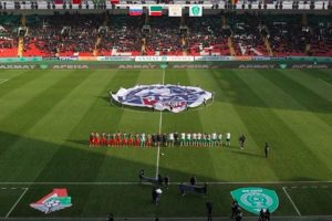 Кадыров лично наблюдал за встречей двух футбольных клубов