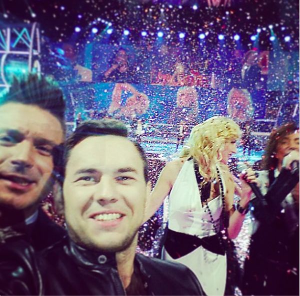 на фото: Сергей Лазарев и Леонид Руденко