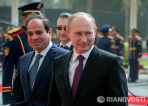 Владимир Путин в Египте