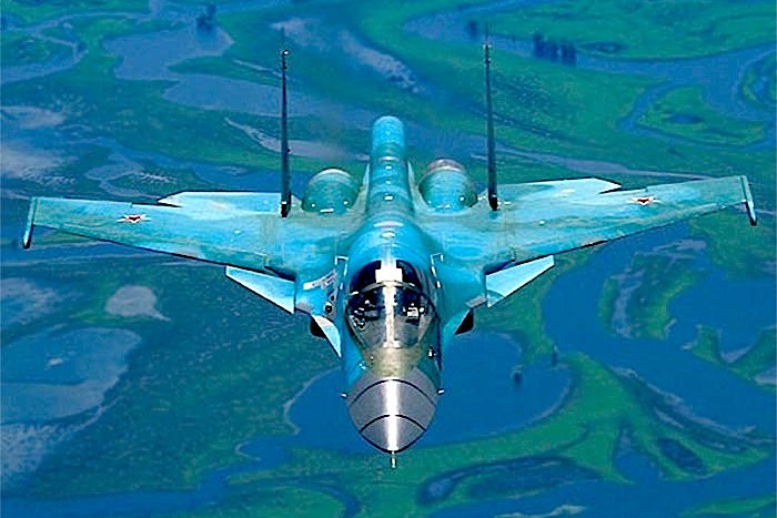 бомбардировщик Су-34