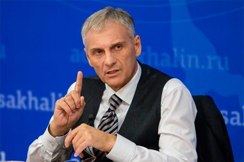 Бывший губернатор Сахалинской области Александр Хорошавин
