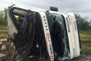 6 детей и 12 взрослых пострадали в ДТП с автобусом под Волгоградом