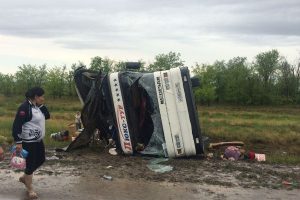 6 детей и 12 взрослых пострадали в ДТП с автобусом под Волгоградом