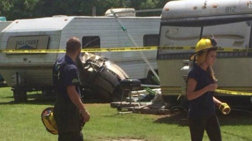 Останки самолета