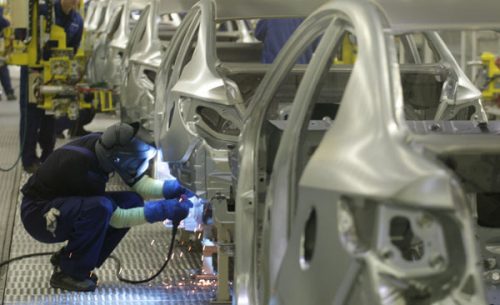 Ïðîèçâîäñòâî àâòîìîáèëåé Hyundai Solaris è KIA Rio íà çàâîäå Hyundai â Ñàíêò-Ïåòåðáóðãå