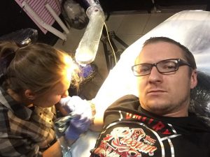 Эта татуировка стала 13-ой на теле ростовчанина.