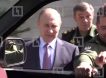 Видео конфуза генерала, рассмешившего Путина оторванной ручкой джипа, стало хитом дня