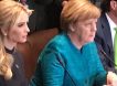 Соцсети поиздевались над взглядом Меркель на Иванку Трамп