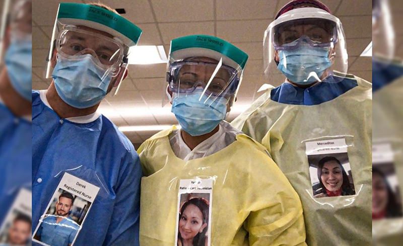В США врачи придумали способ не пугать коронавирусных больных костюмами химзащиты