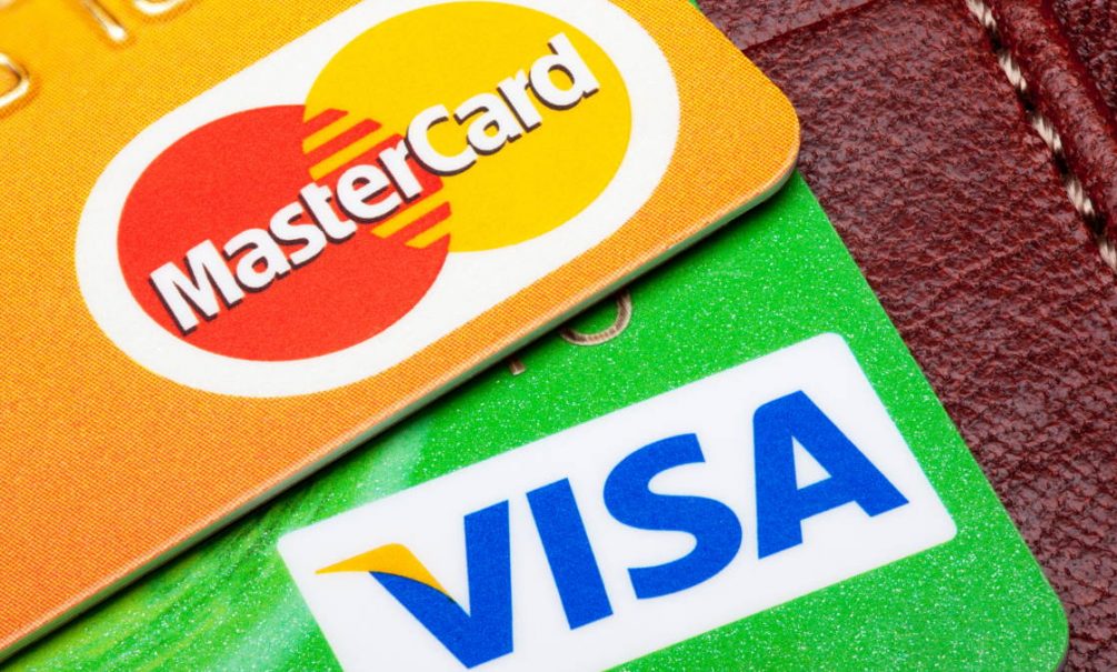 Visa  Mastercard   : 10      