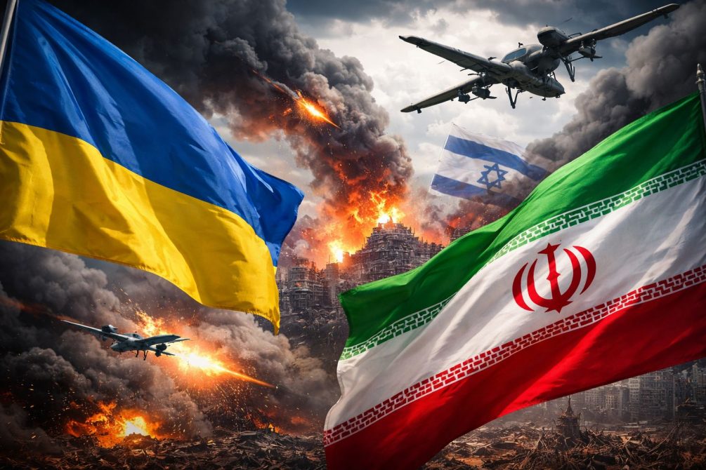 Украина, Иран и Израиль на фоне военной напряженности: дроны в воздухе и взрывы на Ближнем Востоке