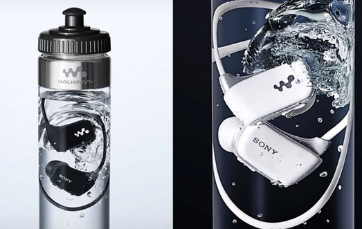 Sony продают наушники в бутылках 