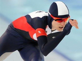 В  женском забеге на 5 000 метров три первых места у конькобежек из Чехии и Нидерландов 