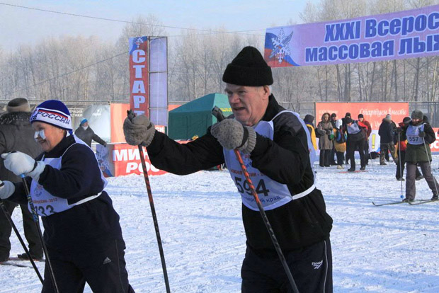 «Лыжня России» в Красноярске пройдет вопреки морозам 
