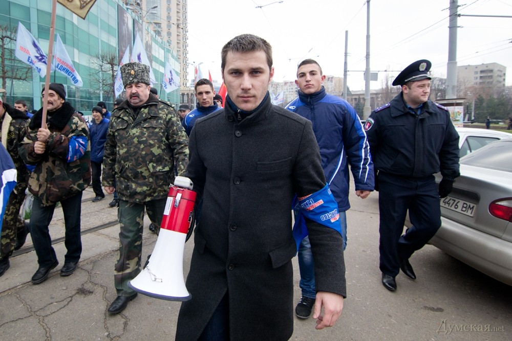 В Одессе задержан организатор пророссийских митингов В Одессе задержан организатор пророссийских митингов