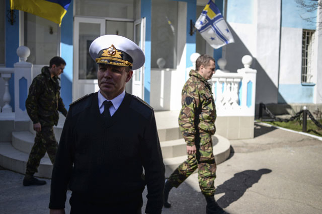 Задержан командующий ВМС Украины 