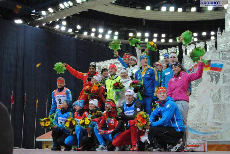 Биатлонная «Гонка Чемпионов» прошла в Москве ярко и немного с грустинкой 