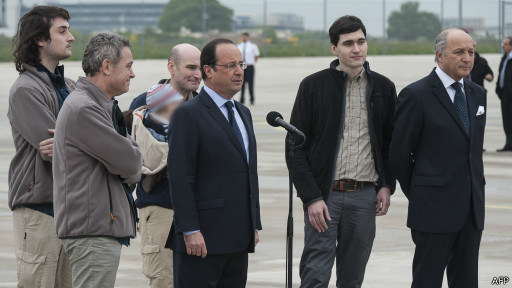 Из сирийского плена освобождены французские журналисты 