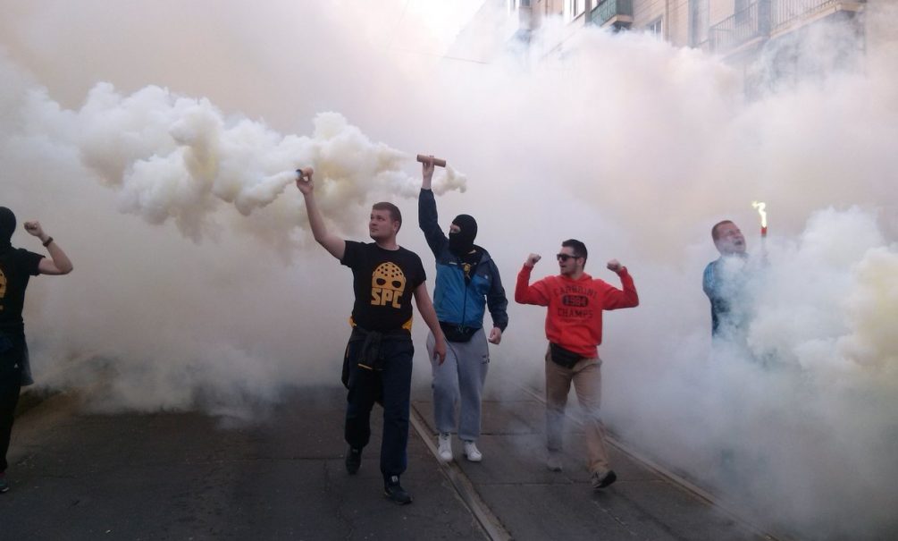 В Харькове митинг активистов Майдана перерос в беспорядки 