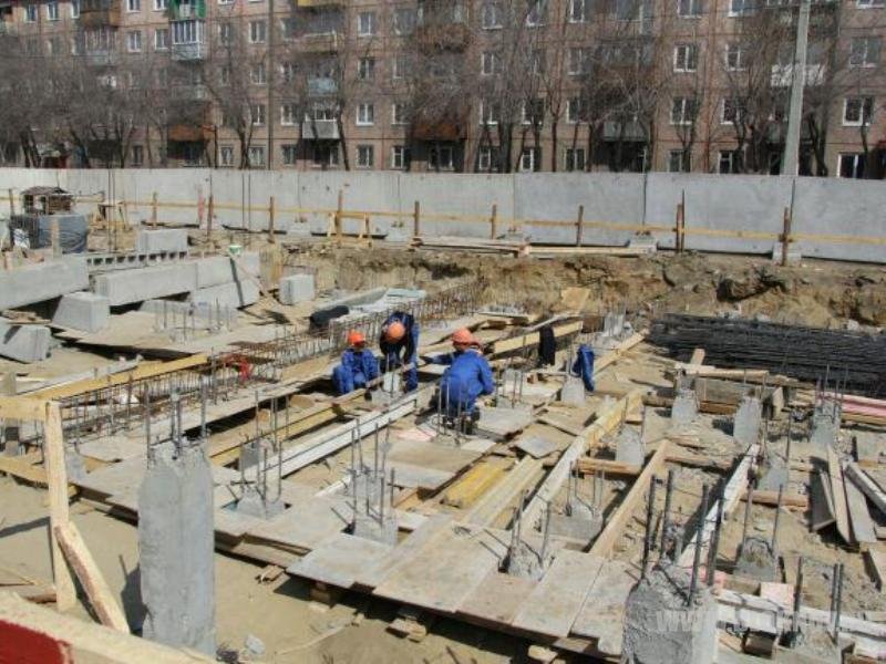 Дом для бюджетников строят в городе Ангарске Иркутской области 