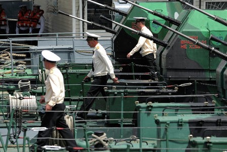 Началась внезапная проверка боевой готовности на Каспийской флотилии 