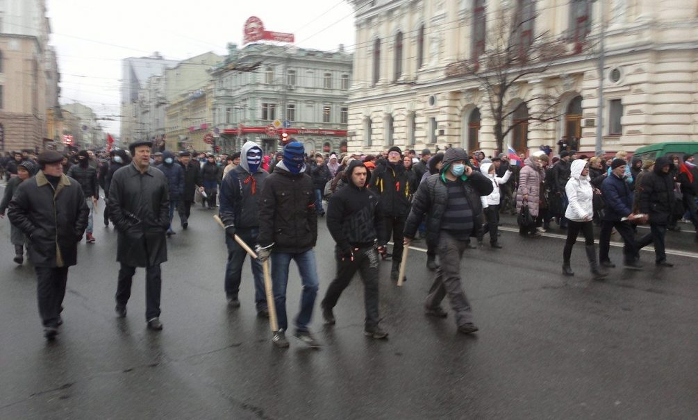 В Харькове произошли столкновения 