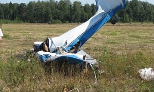 Легкомоторный самолет упал под Ростовом
