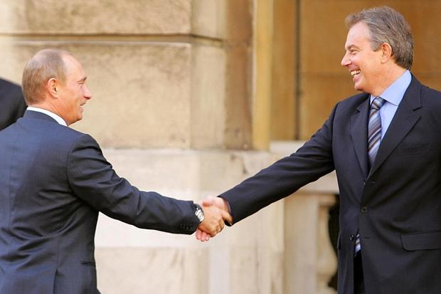 Тони Блэр призвал Запад действовать сообща с Путиным 