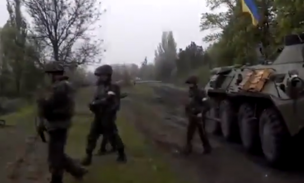 Украинский спецназ взял под контроль большую часть Славянска 