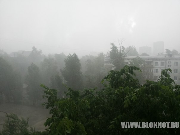 Район Новогиреево в Москве затопило после ливня