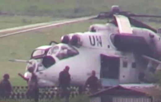 В ООН заявили, что Киев несет ответственность за применение вертолетов с символикой организации 