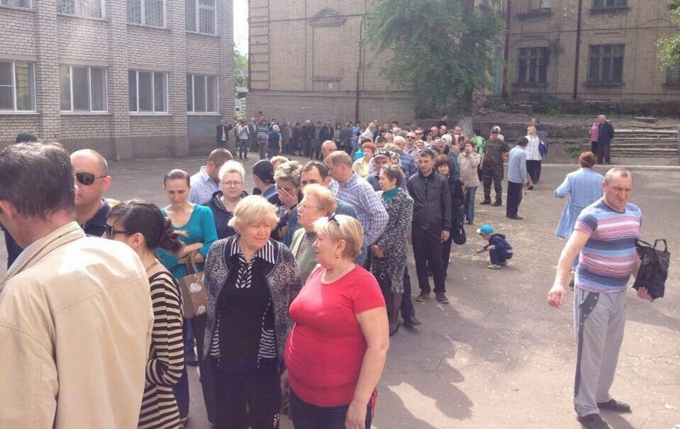 Треть населения «Донецкой народной республики» уже проголосовали на референдуме 