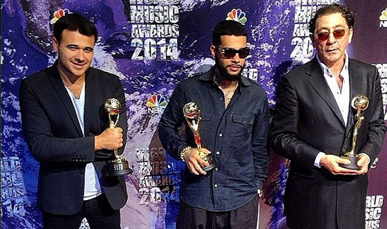 Лепсу, Эмину и Тимати вручили награду The World Music Awards 2014 