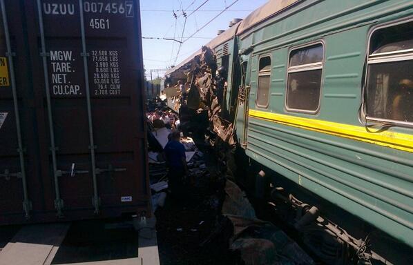 Под Наро-Фоминском произошла крупная авария на железной дороге Под Наро-Фоминском произошла крупная авария на железной дороге