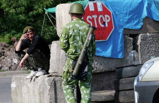 В ходе боев под Краматорском уничтожены БМП и четыре БТР 